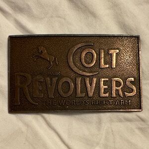 Colt Revolvers Belt Buckle
